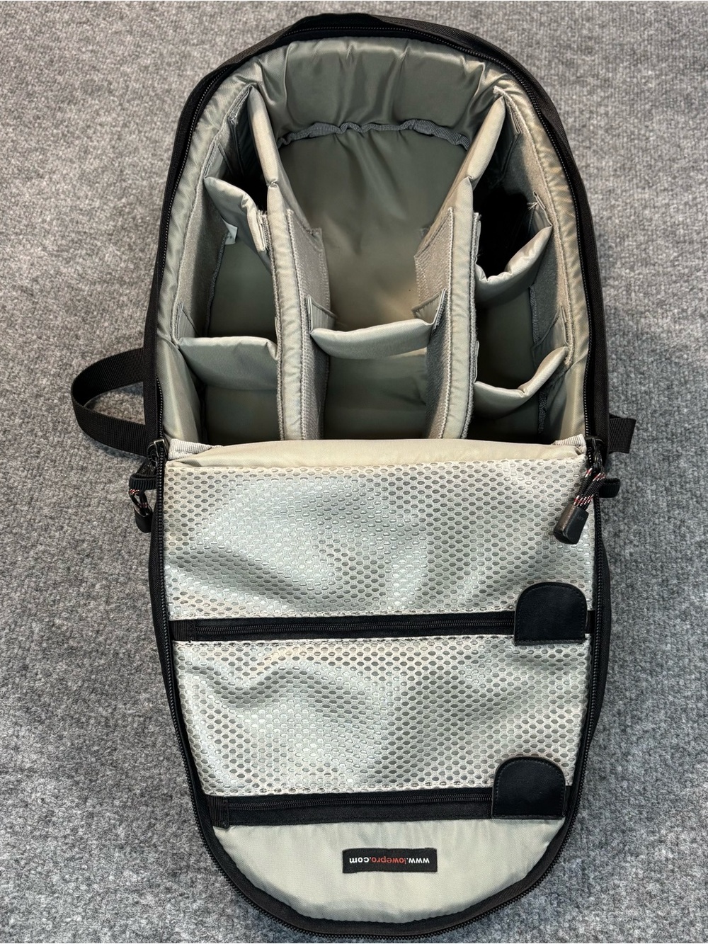 Lowepro Micro Trekker 100 Camera Backpack Black Padded DSLR Lens Bag Backpack - Picture 9 of 14
